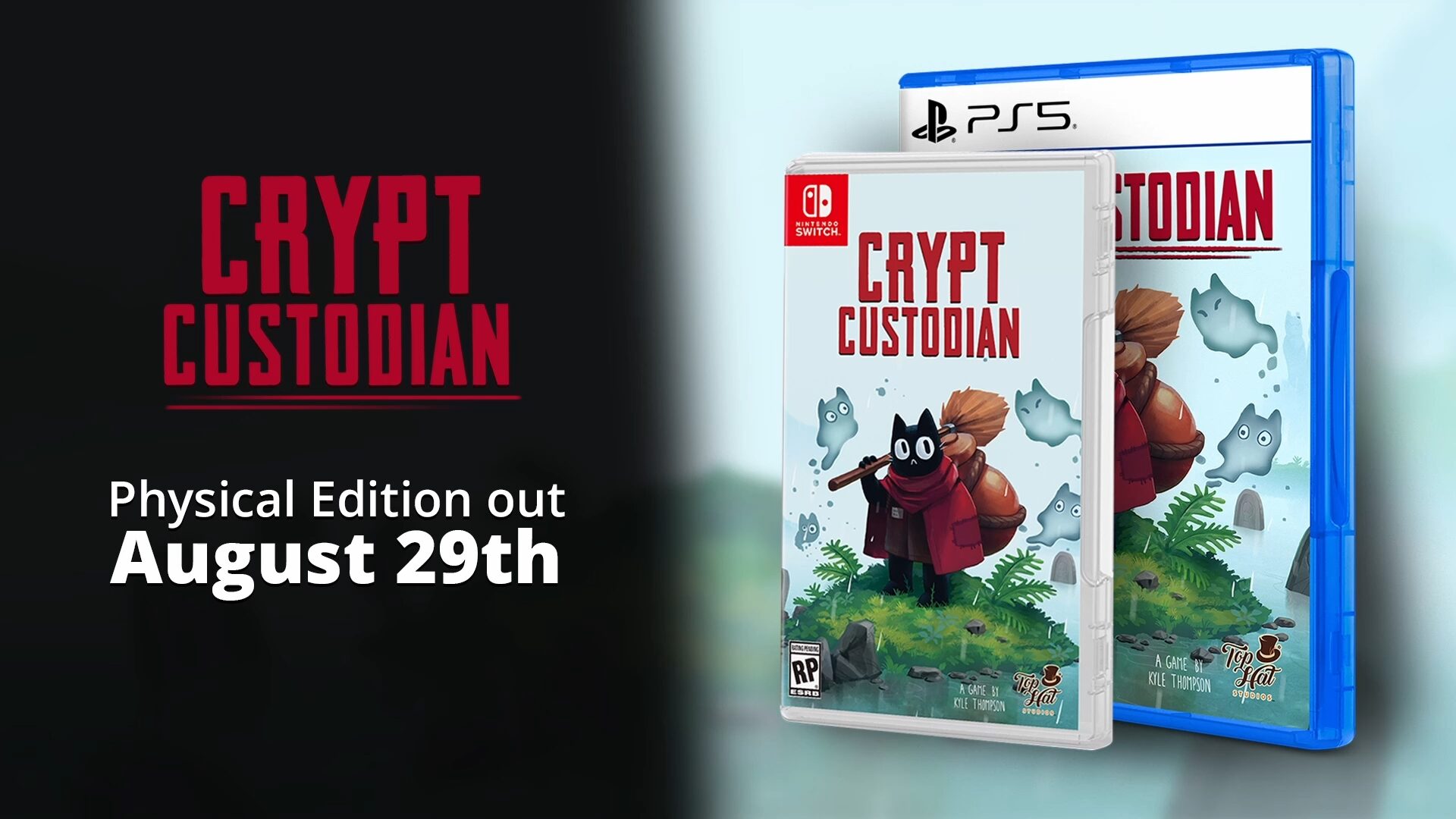 Crypt Custodian physical edition for PS5, Switch launches August 29; new game by Kyle Thompson teased