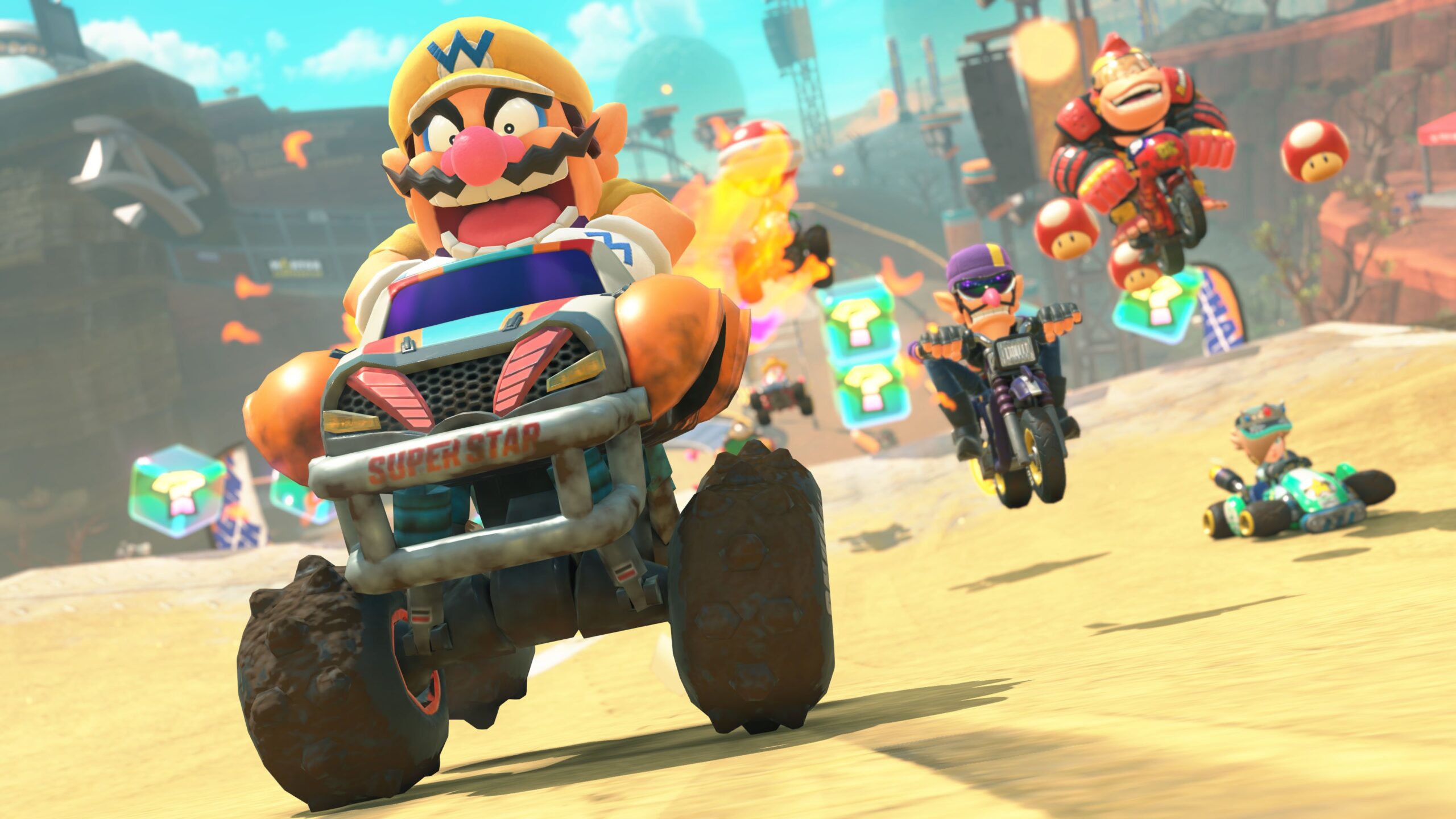 Nintendo Switch 2 first-party game sizes have been revealed