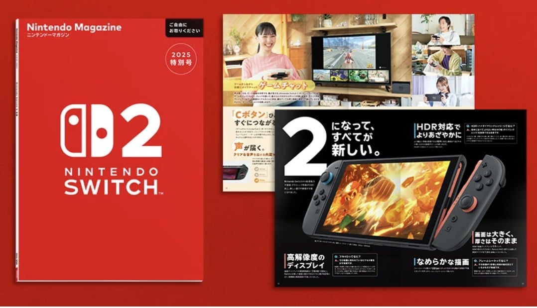 Nintendo has released a Nintendo Switch 2 magazine to celebrate the console launch