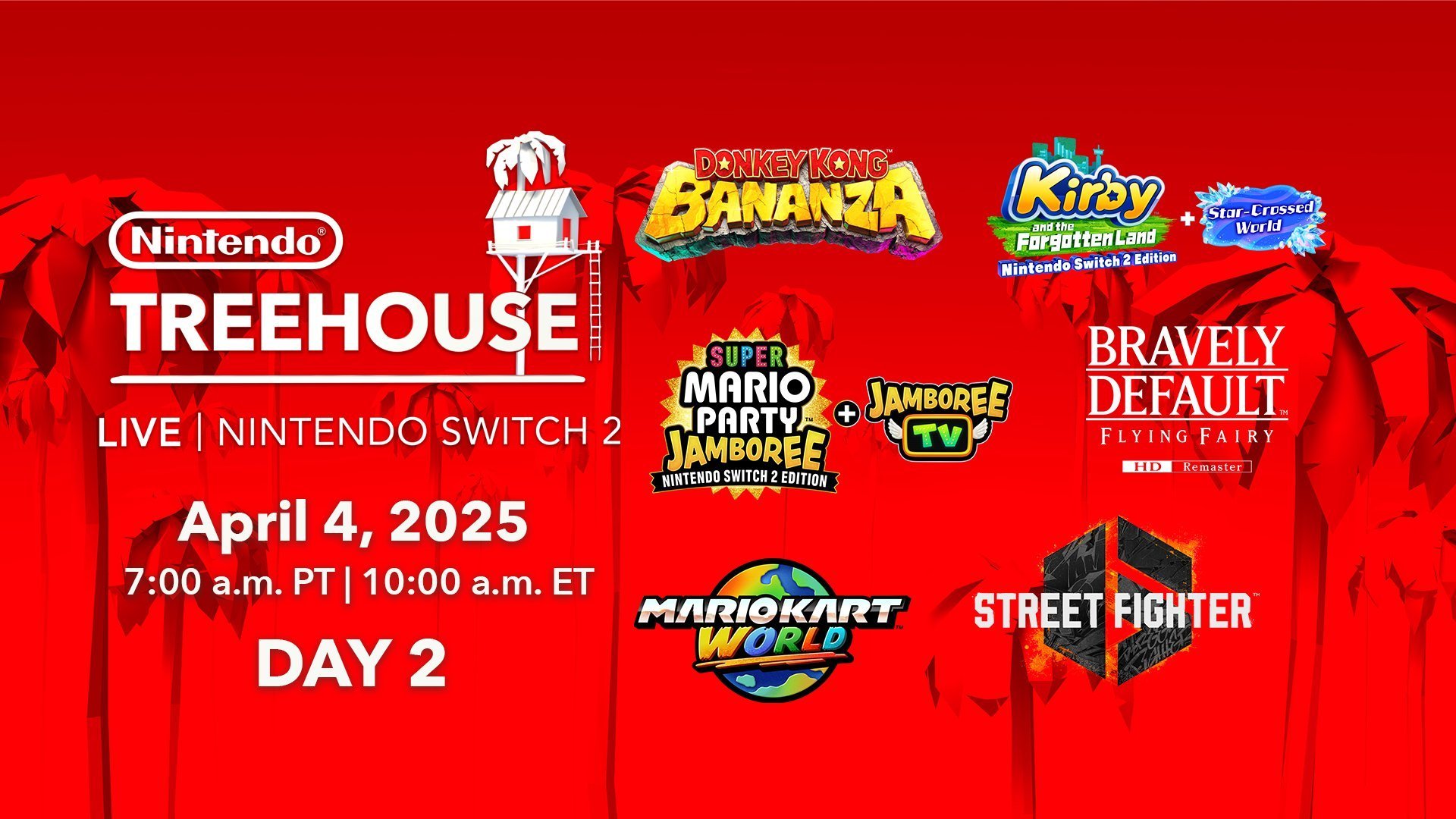 Nintendo Treehouse: Live – Nintendo Switch 2 day two gameplay videos