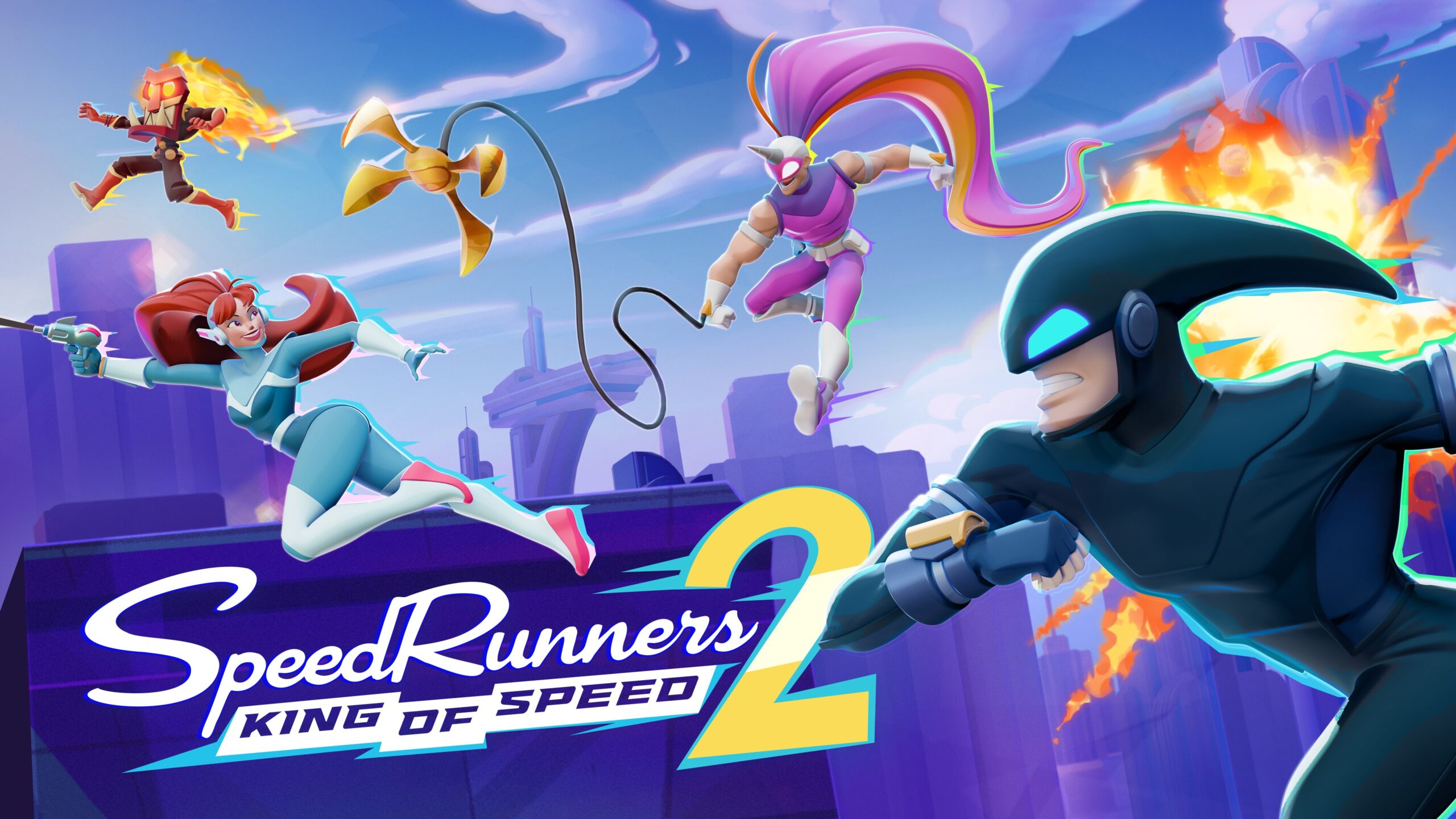 SpeedRunners 2: King of Speed announced for PS5, Xbox Series, Switch, and PC