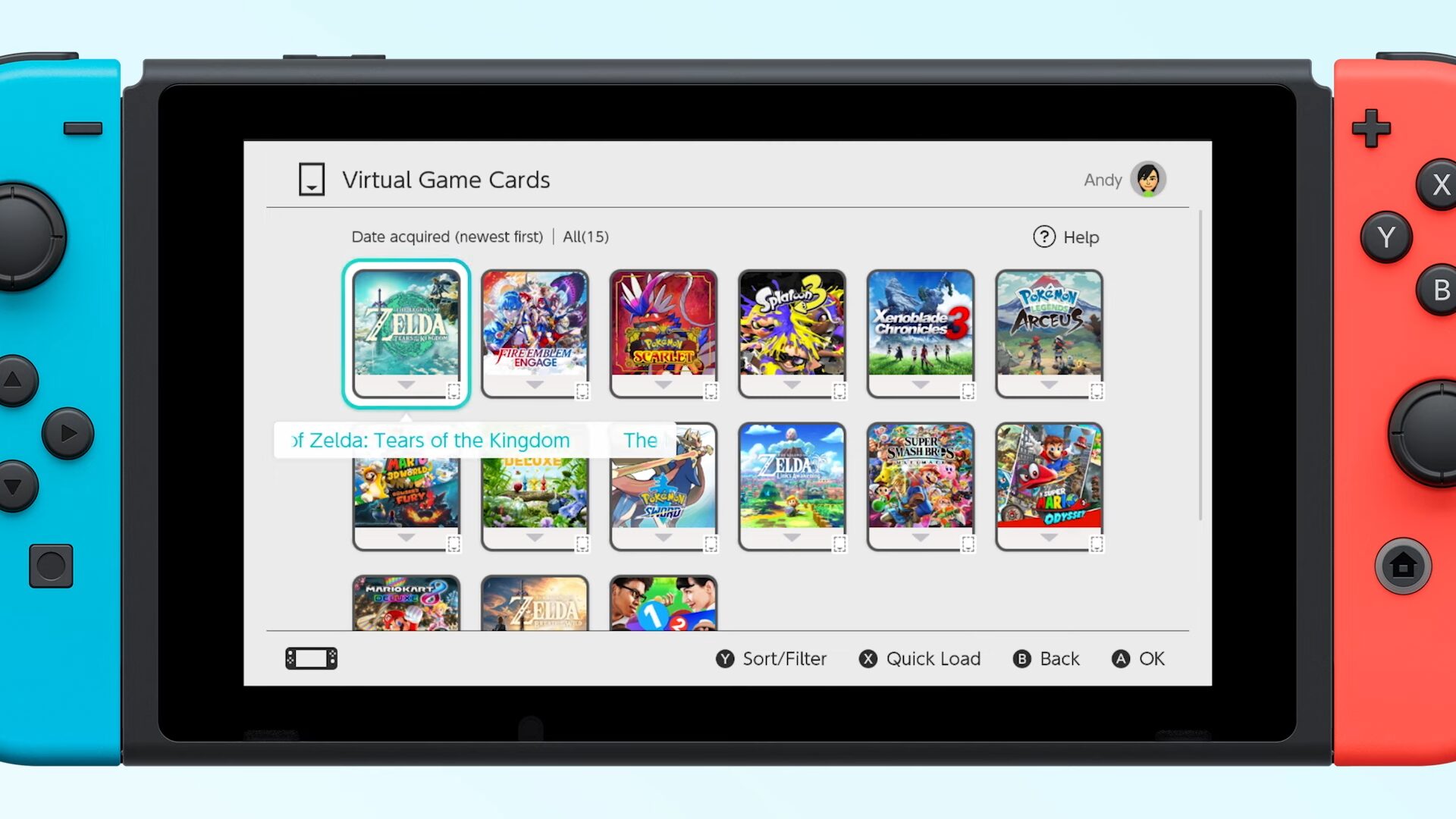 Switch system update version 20.0.0 now available