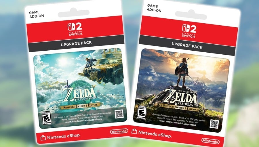 Upgrade Pack Price For Zelda: BOTW And TOTK Has Been Confirmed