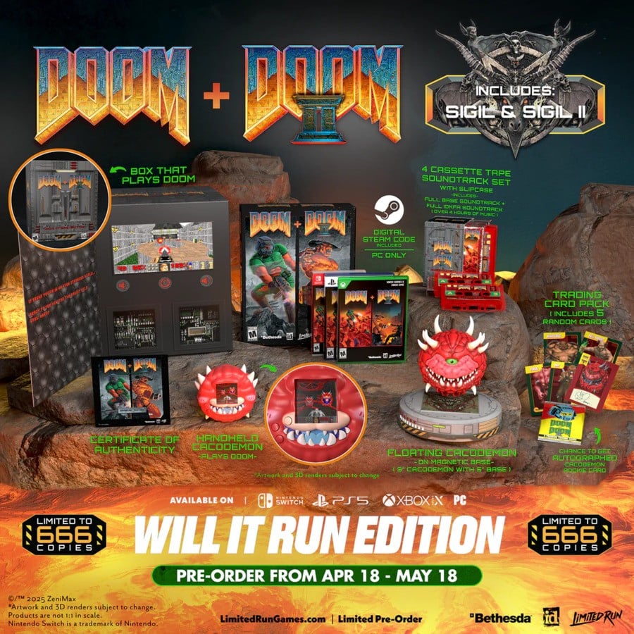DOOM + DOOM II Is Getting A New Limited Run Collector’s Edition For $666