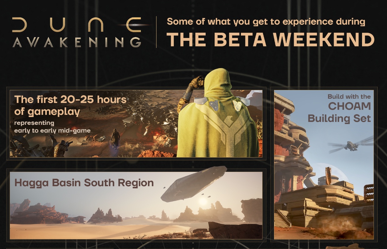 Dune: Awakening story trailer released, large-scale beta coming May 9