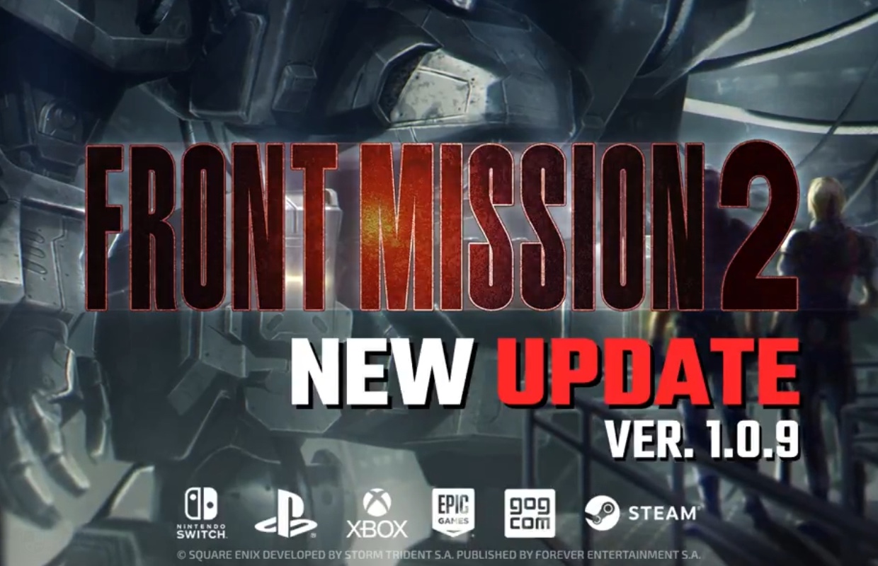 Front Mission 2: Remake 1.0.9 brings in reworked localization, UI enhancements, improved animations, and more