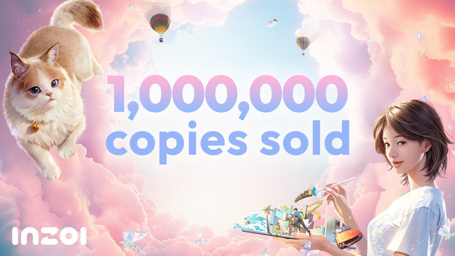 inZOI Early Access sales top one million
