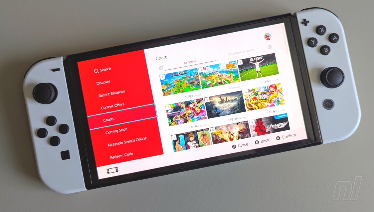 Switch eShop Update Puts Less Focus On The Terrible ‘eSlop’