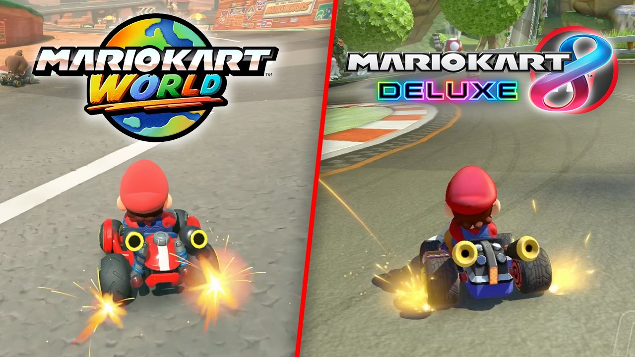 Digital Foundry Digs Deep Into Mario Kart World’s Tech And Specs