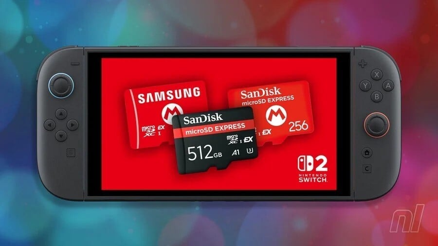 MicroSD Express Cards Are Selling Out Thanks To Switch 2 Fever