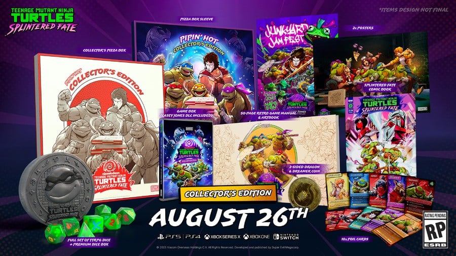 TMNT Roguelike ‘Splintered Fate’ Scores A Totally Bodacious Collector’s Edition