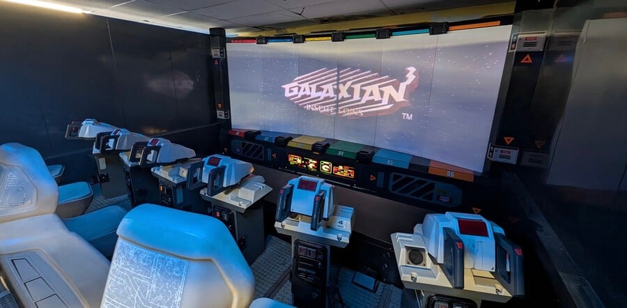 This Might Be The Only Working ‘Galaxian 3: Attack Of The Zolgear’ Cabinet In North America