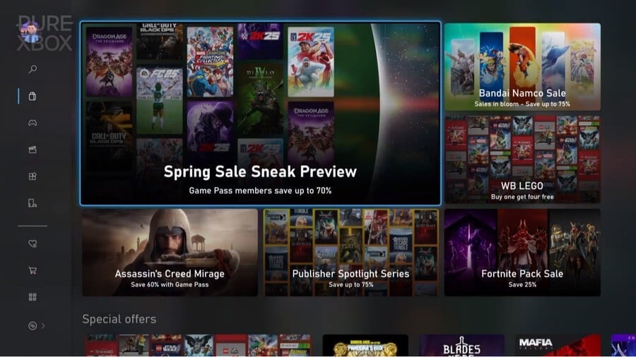Xbox Spring Sale 2025 Seemingly Delayed To Next Week As ‘Sneak Preview’ Continues