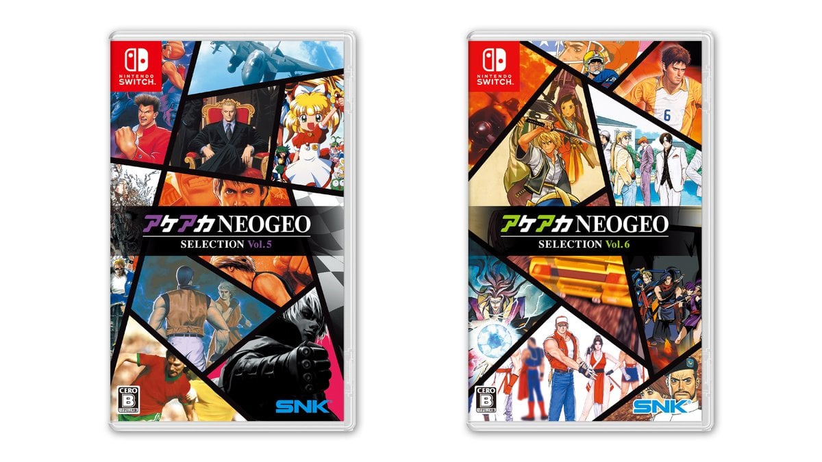 ACA NEOGEO Selection Vol. 5 and 6 announced for Switch