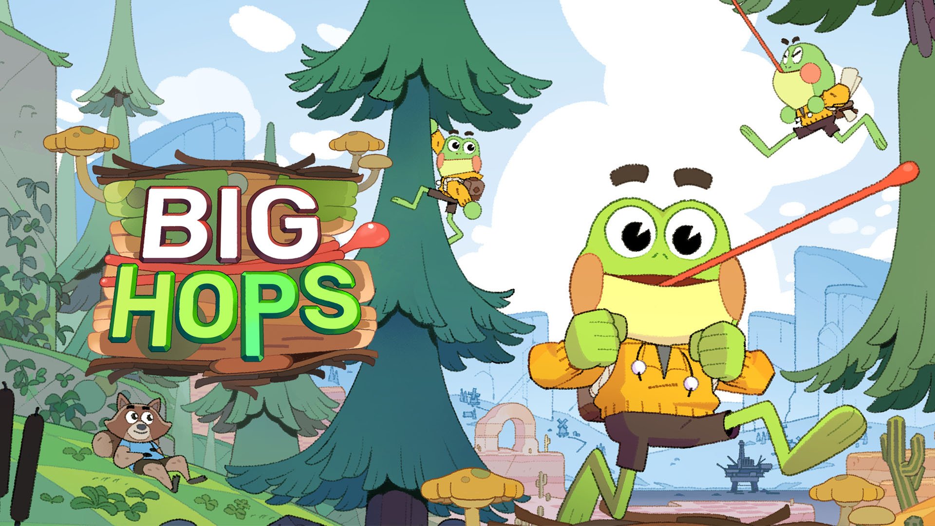 3D platformer action adventure game Big Hops announced for PC