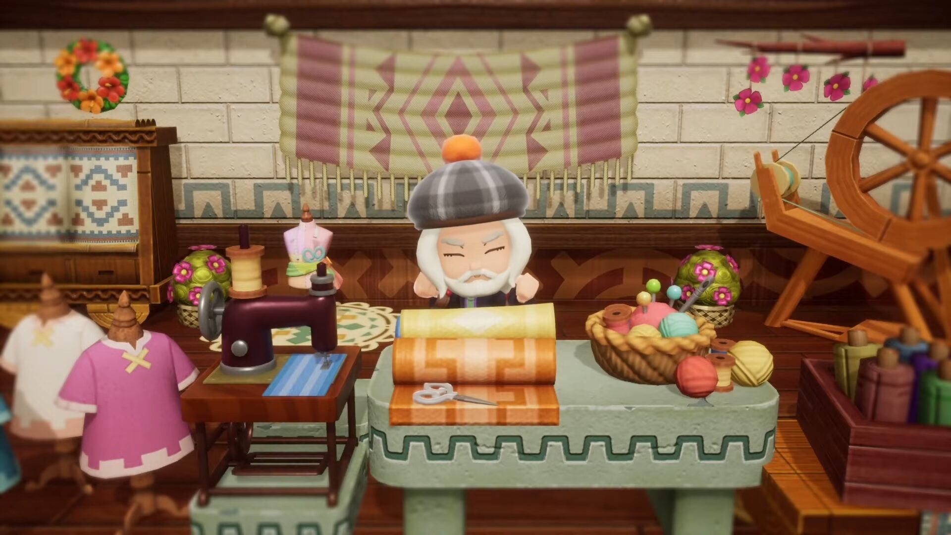 FANTASY LIFE i: The Girl Who Steals Time ‘Tailor Life Trial’ gameplay