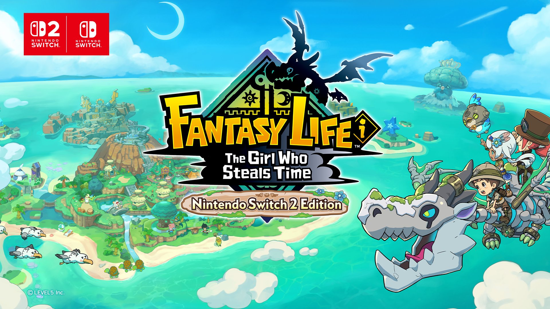 FANTASY LIFE i: The Girl Who Steals Time coming to Switch 2