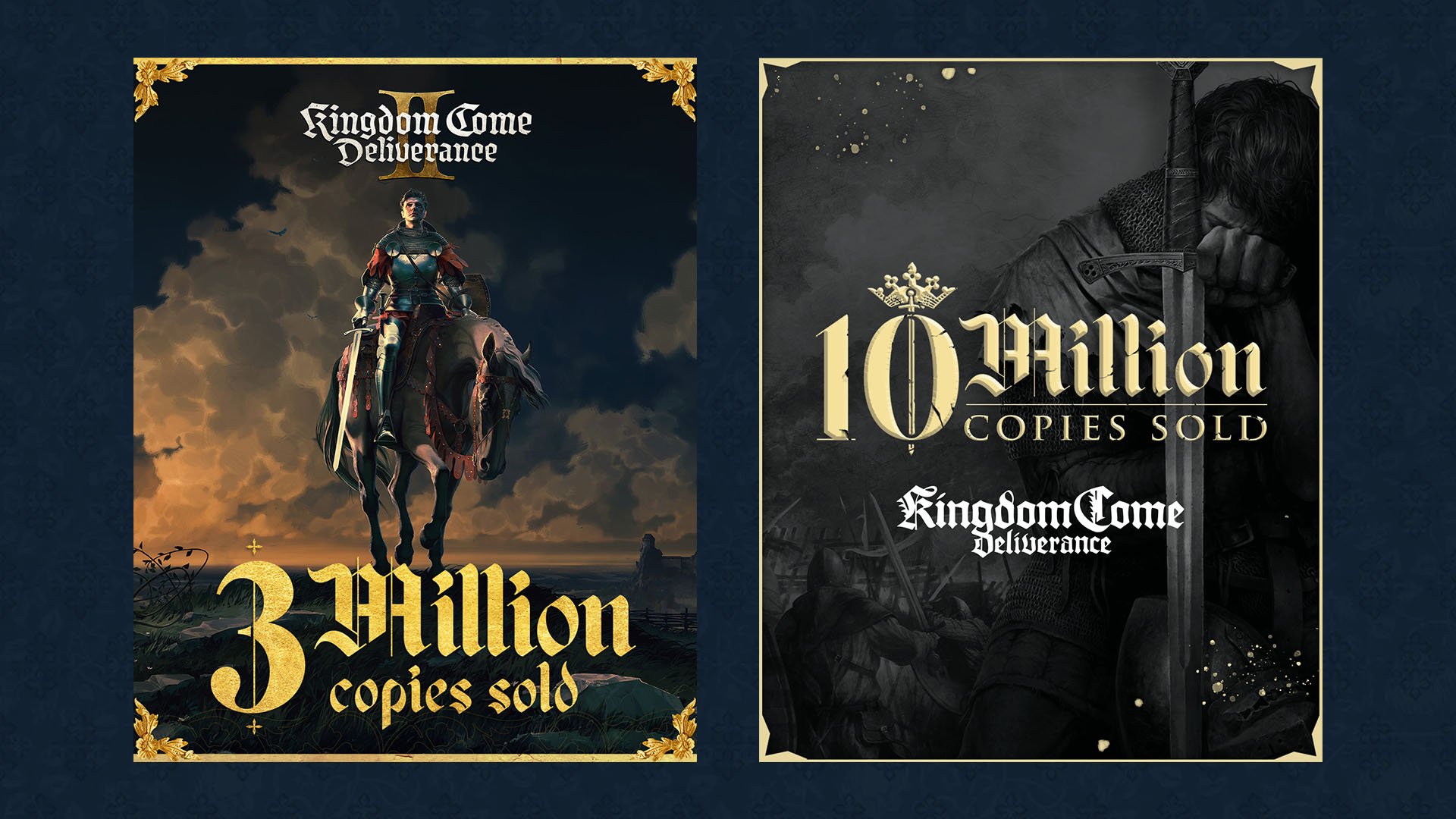 Kingdom Come: Deliverance II sales top three million; Kingdom Come: Deliverance tops 10 million