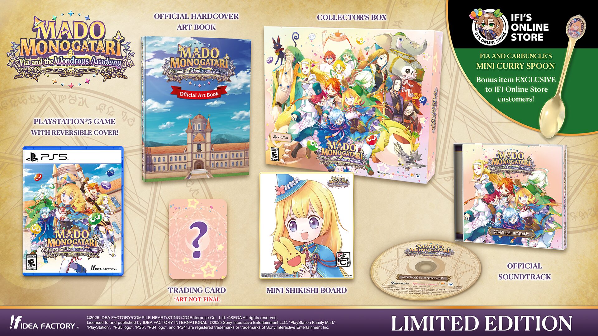 MADO MONOGATARI: Fia and the Wondrous Academy launches July 29 in the west