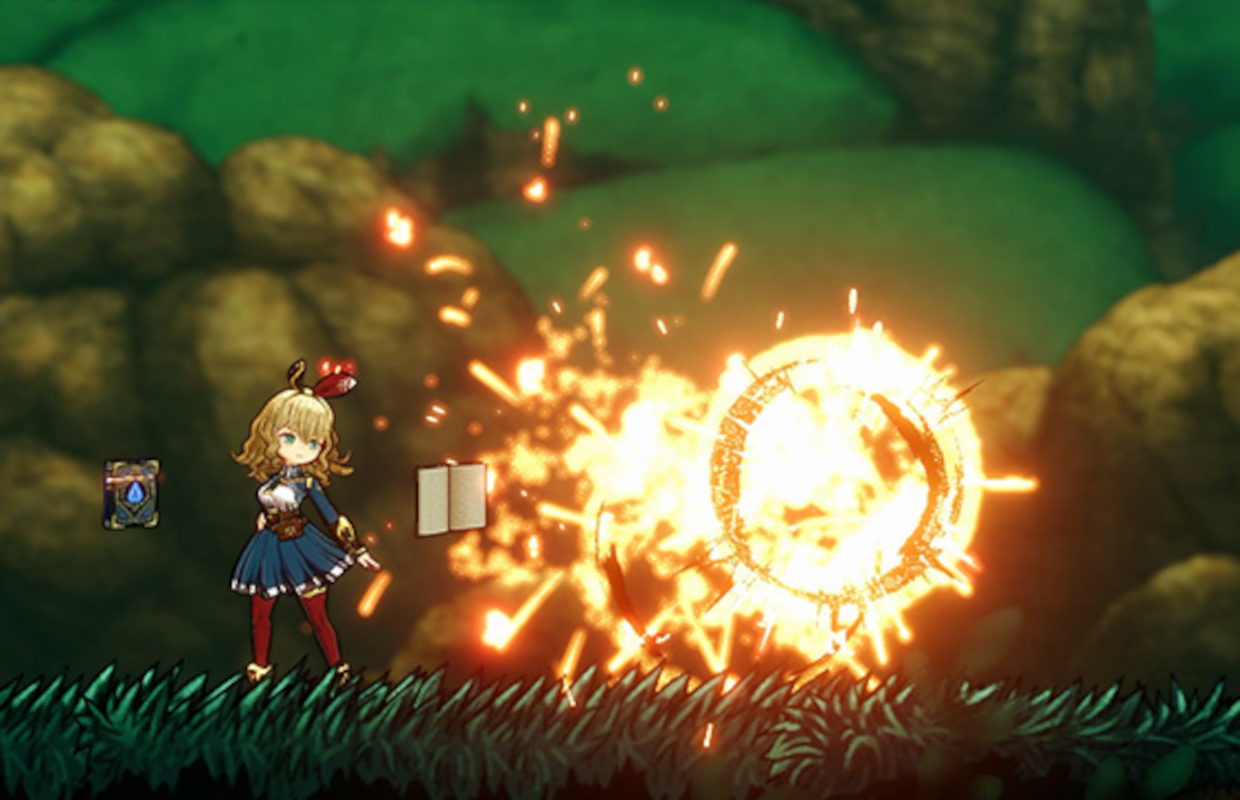 Magic Librarian Ariana action gameplay system will include magic attacks and elemental forms