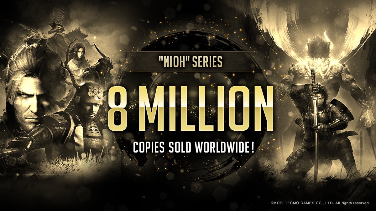 Nioh series shipments and digital sales top eight million