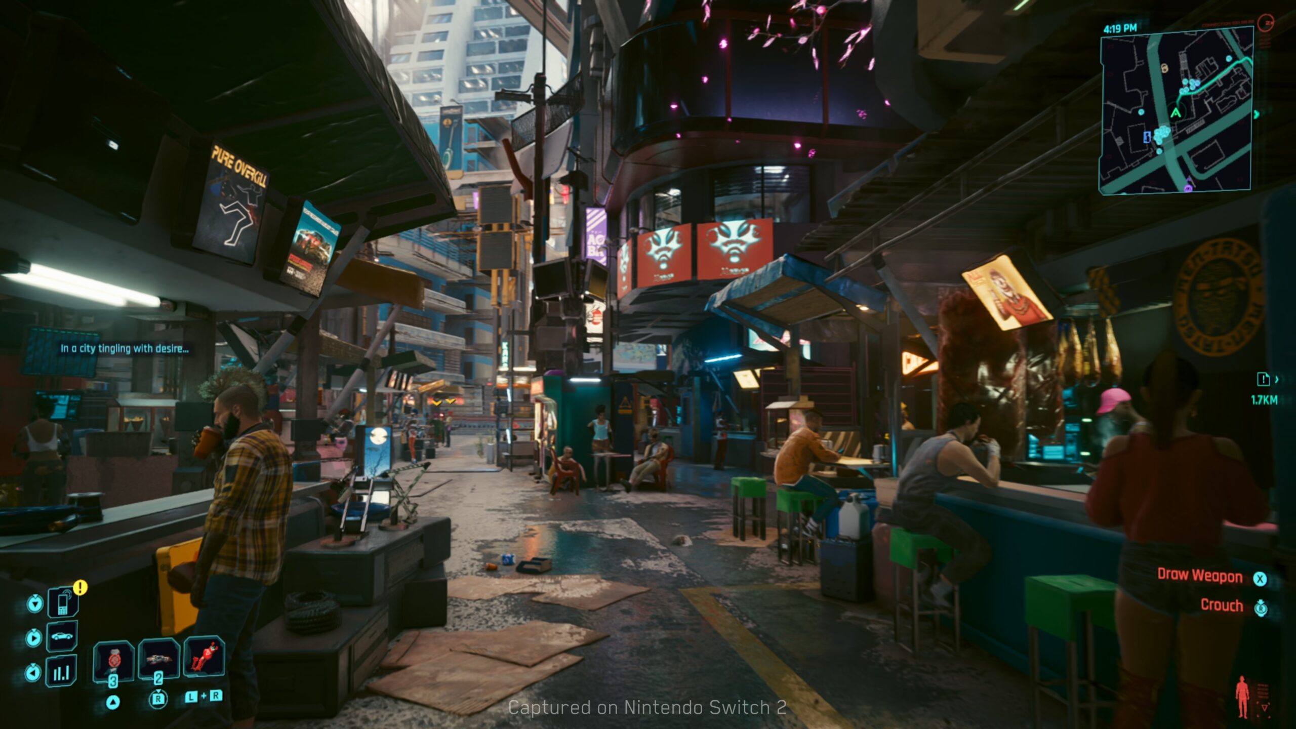 37 minutes of Switch 2 Cyberpunk 2077 footage has been posted online