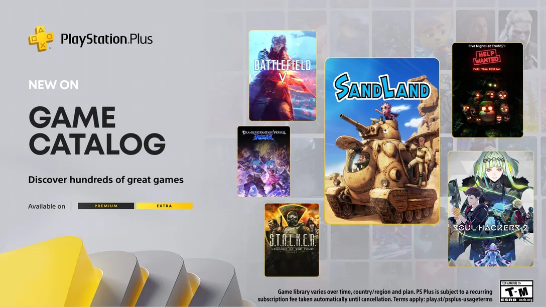 PS Plus: Sony announces 10 new games joining this month, including Battlefield V and Sand Land