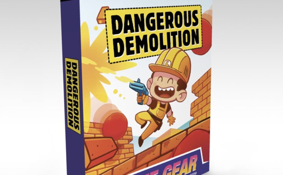 Dangerous Demolition Mashes Breakout With A Top-Down Shooter, And It’s Coming To Game Gear