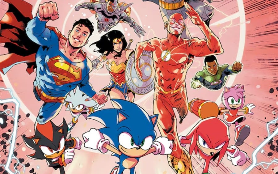 DC x Sonic The Hedgehog Toy Line Hits Shelves And Online Retailers Fall 2025