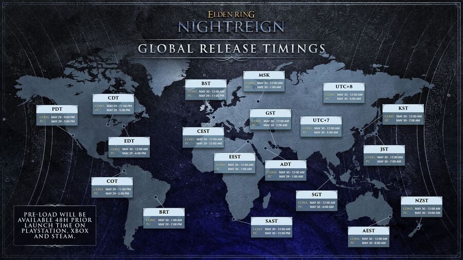 Guide: Elden Ring Nightreign Release Date, Release Times & Download Size On Xbox
