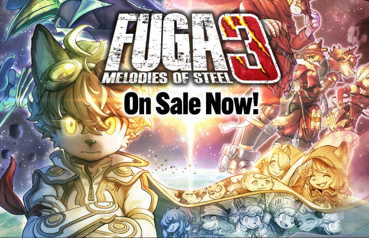 Fuga: Melodies of Steel 3 and the Solatorobo: Red the Hunter DLC are now available worldwide