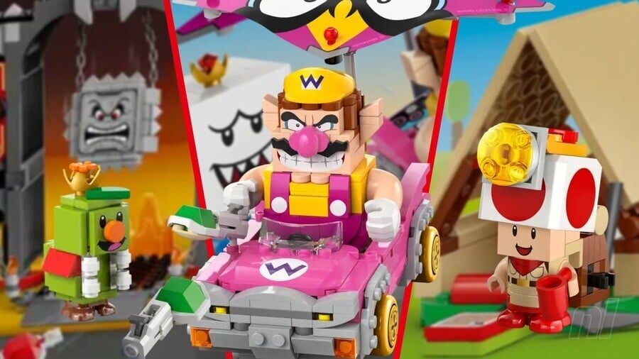 New LEGO Mario Sets Starring Wario, Captain Toad & Prince Florian Land August Release Date