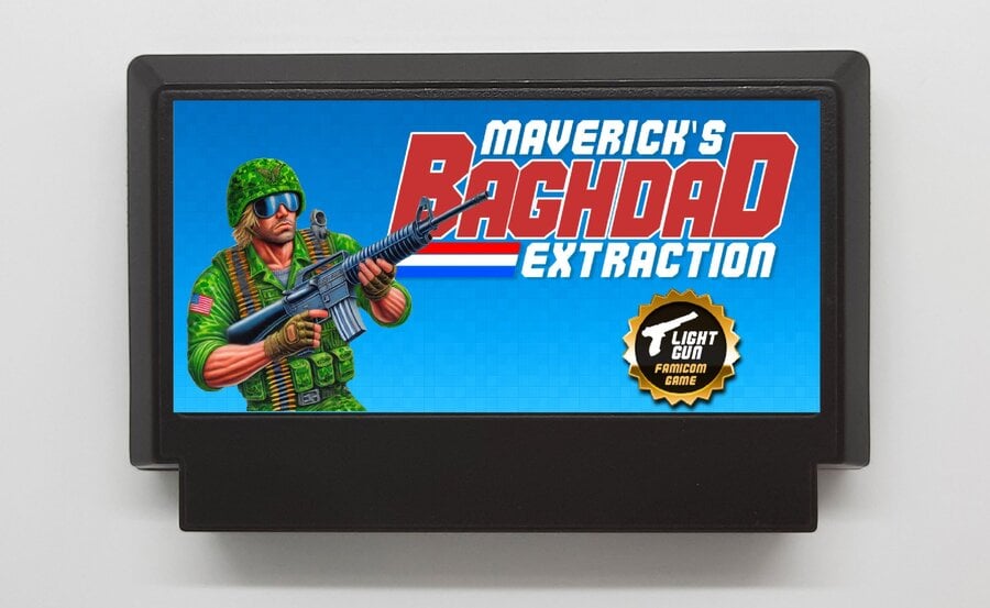 Maverick’s Baghdad Extraction Is A NES Zapper Game That’s Been Called “Zelda With Guns”