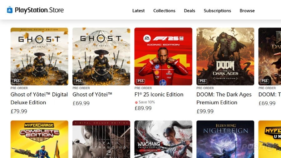 PS5 Exclusive Ghost of Yotei Rockets Right to the Top of PS Store Pre-Orders Chart