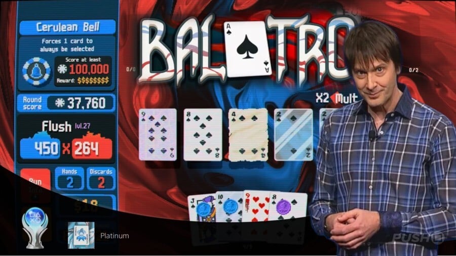 PS5, PS4 Architect Mark Cerny Among the 0.1% to Platinum Indie Sensation Balatro