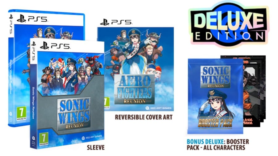 PS5 Shmup Sonic Wings Reunion Gets Some Sick Physical Bundles
