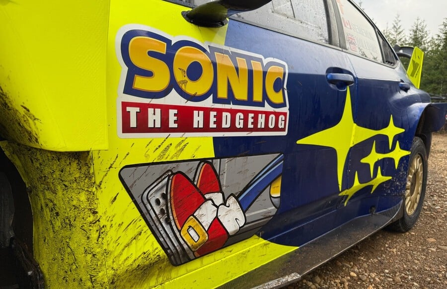 Sonic Pays Tribute To Classic F1 Collaboration With This New Subaru Rally Livery