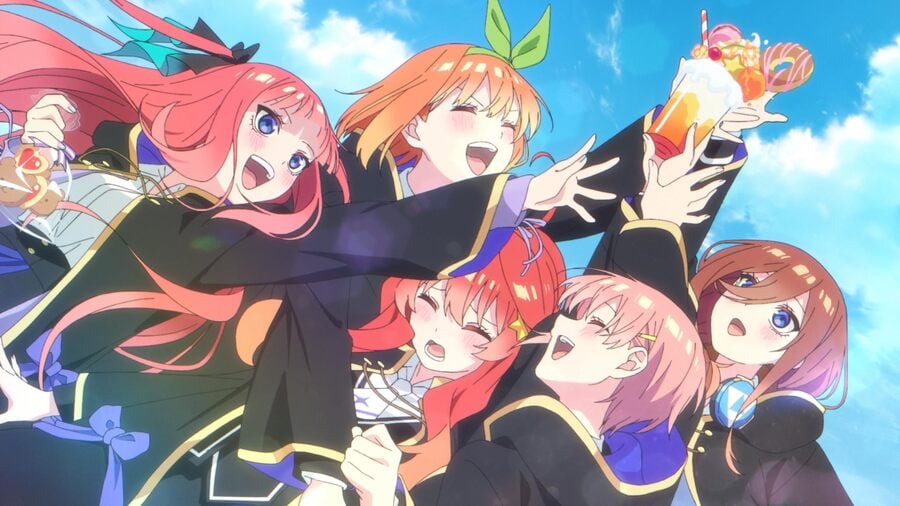 The Quintessential Quintuplets Become Failing Sorceresses in New PS5, PS4 Dungeon RPG