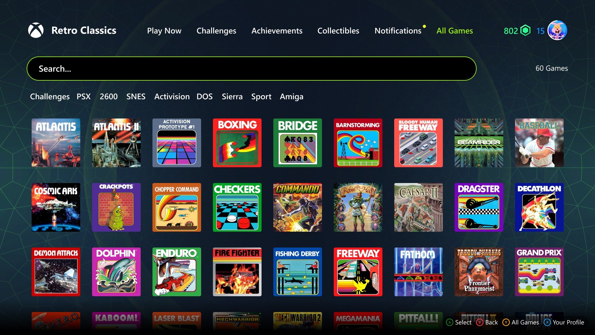 Xbox and Antstream Arcade have launched a new Retro Classics service on Game Pass
