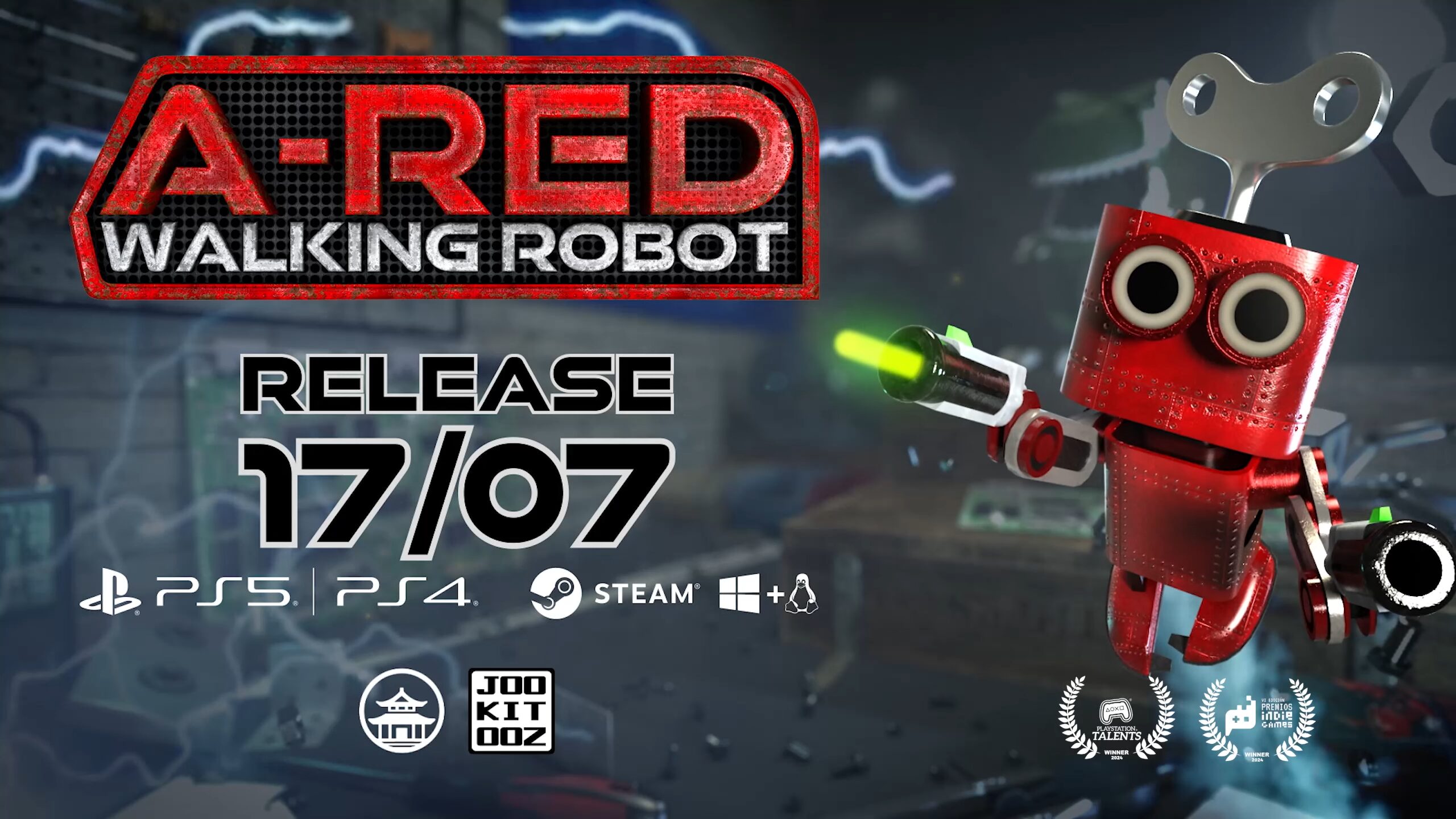 A-RED Walking Robot launches July 17