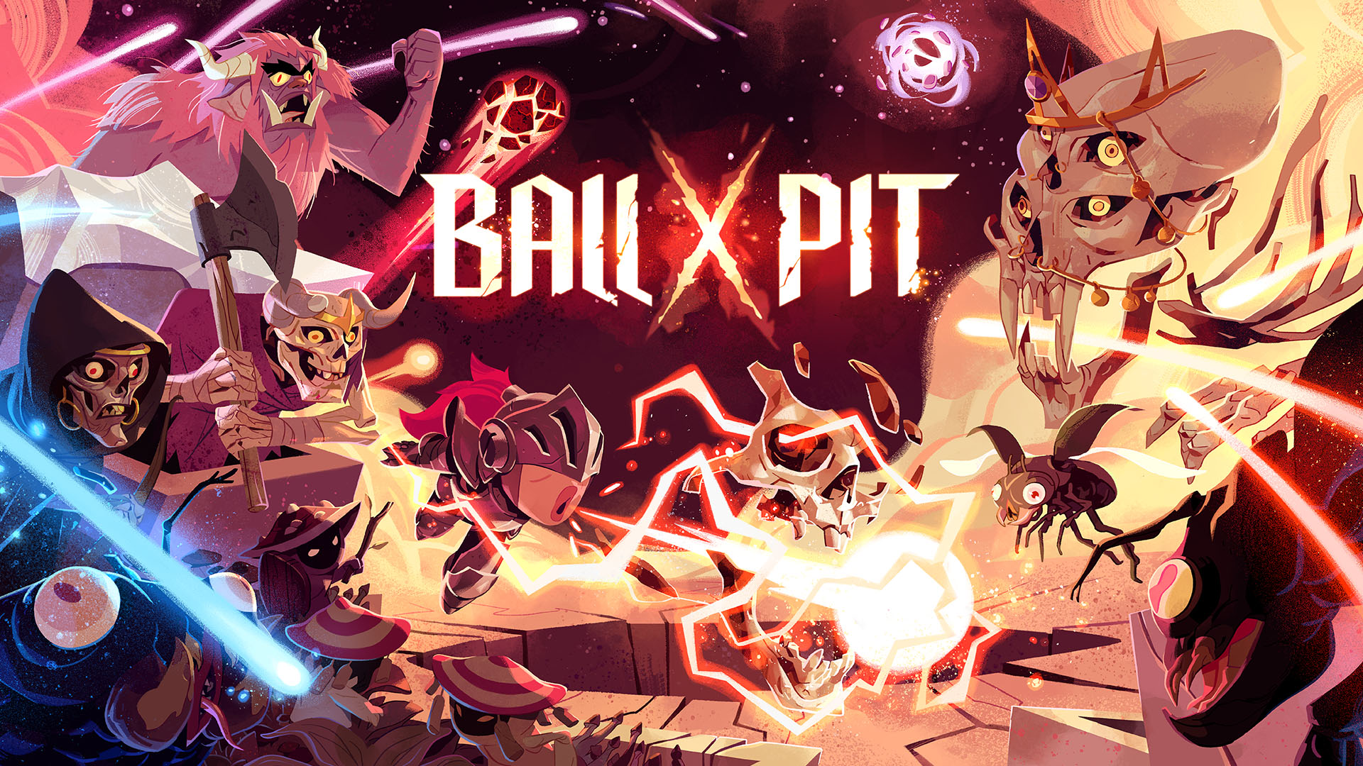 ‘Brick-breaking, ball-fusing, base-building survival roguelite’ game BALL x PIT launches in 2025 for Xbox Series, Switch, and PC