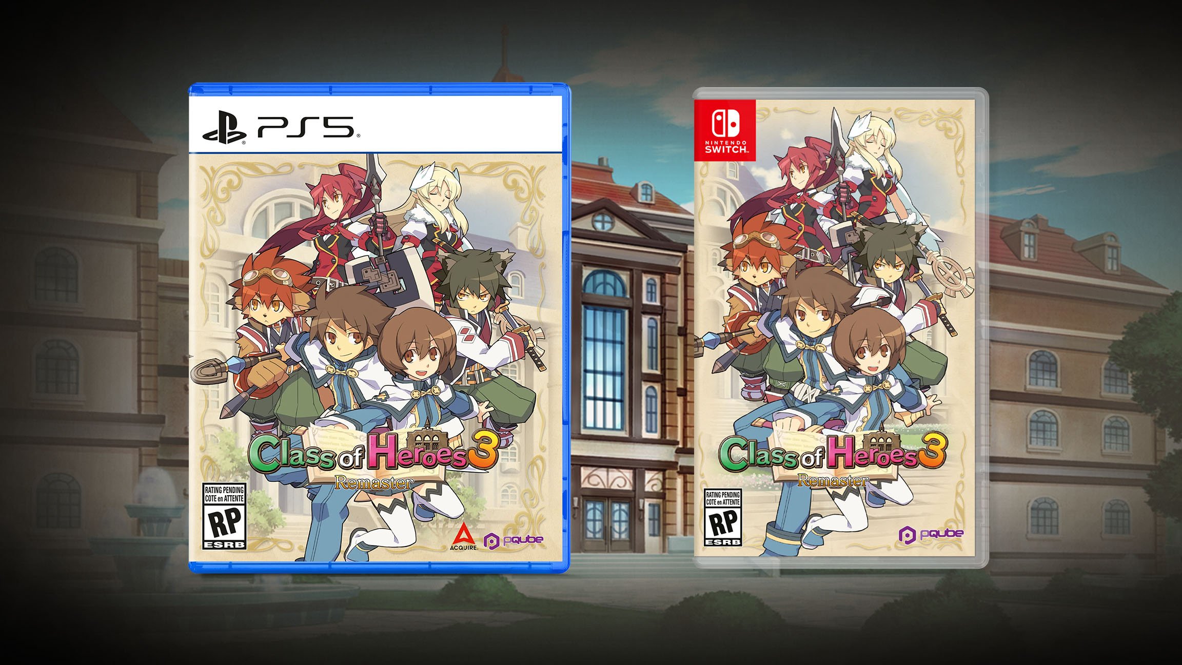 Class of Heroes 3: Remaster launches September 18