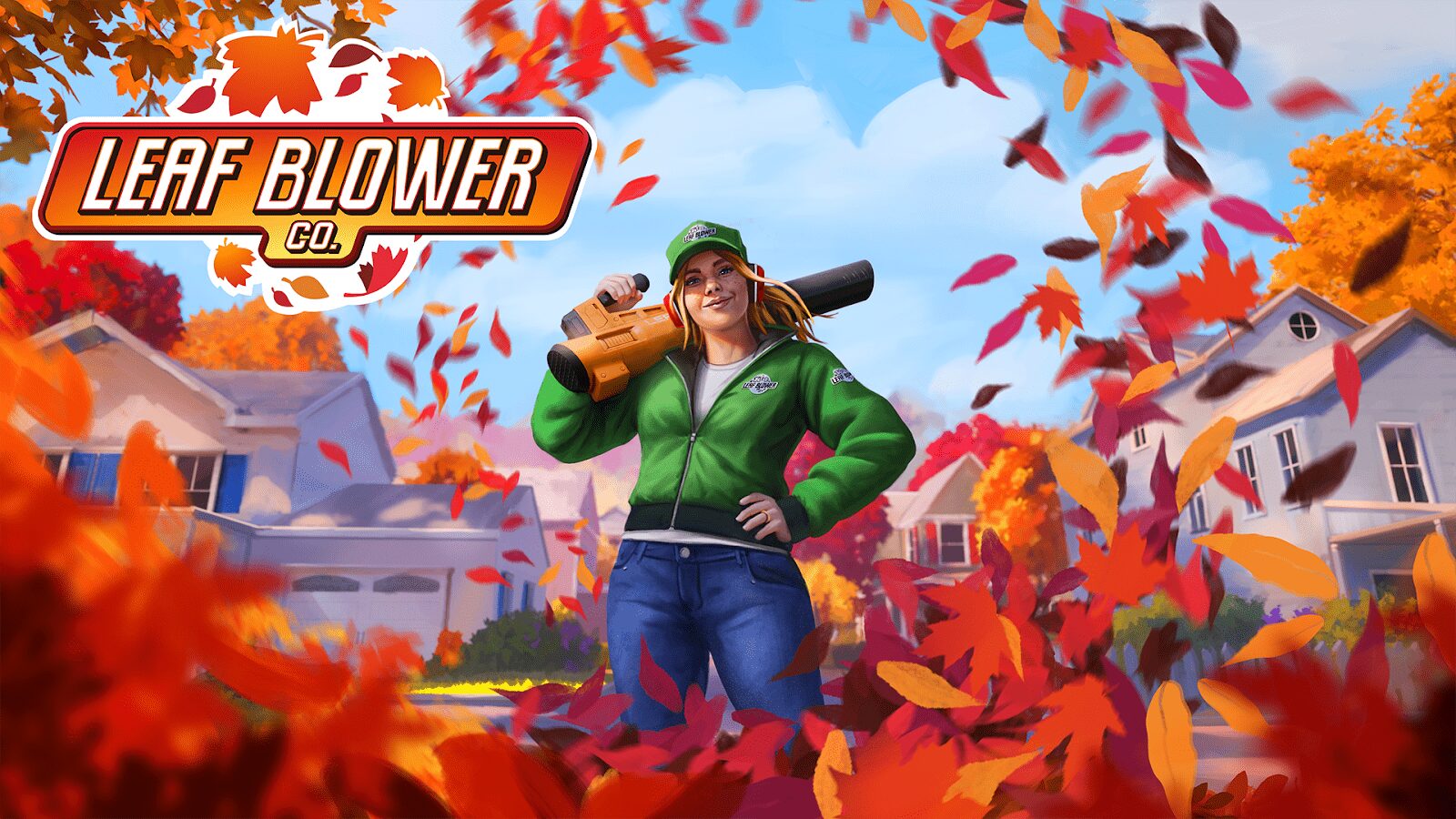 Leaf blowing simulation game Leaf Blower Co. announced for PC