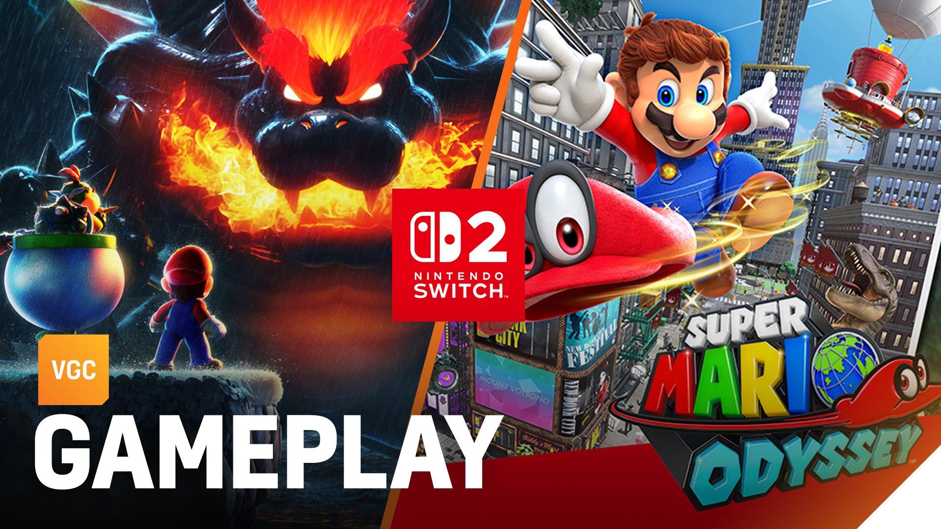 Here’s Super Mario Odyssey and Bowser’s Fury running on Nintendo Switch 2
