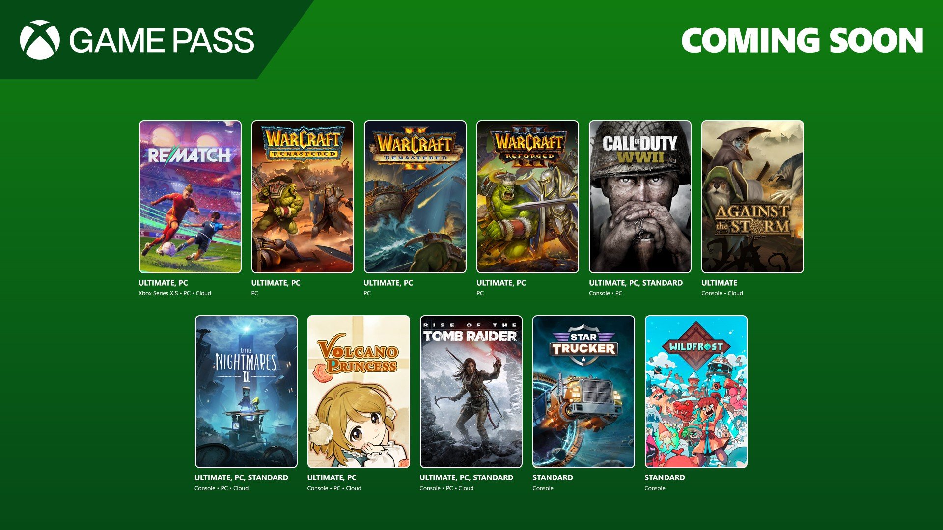Xbox Game Pass titles for June include Rematch, FBC Firebreak and more
