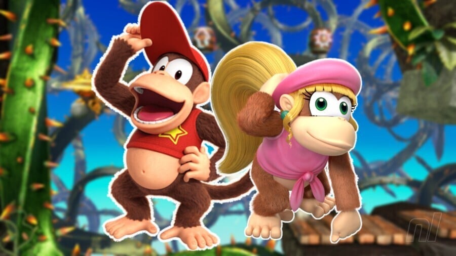 Donkey Kong Bananza Hasn’t Forgotten About Diddy & Dixie Kong After All