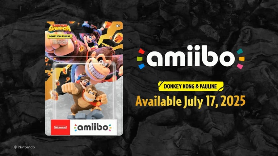 Donkey Kong Gets A New amiibo, Nintendo Details How They Work In DK Bananza