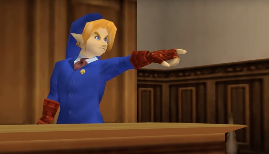 This Ocarina Of Time & Ace Attorney Crossover Is The Most Ridiculous N64 Mod We’ve Seen This Year