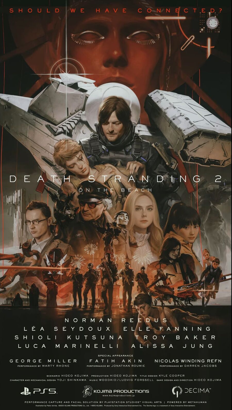 Kick Back with More Mind Blowing Death Stranding 2 PS5 Gameplay