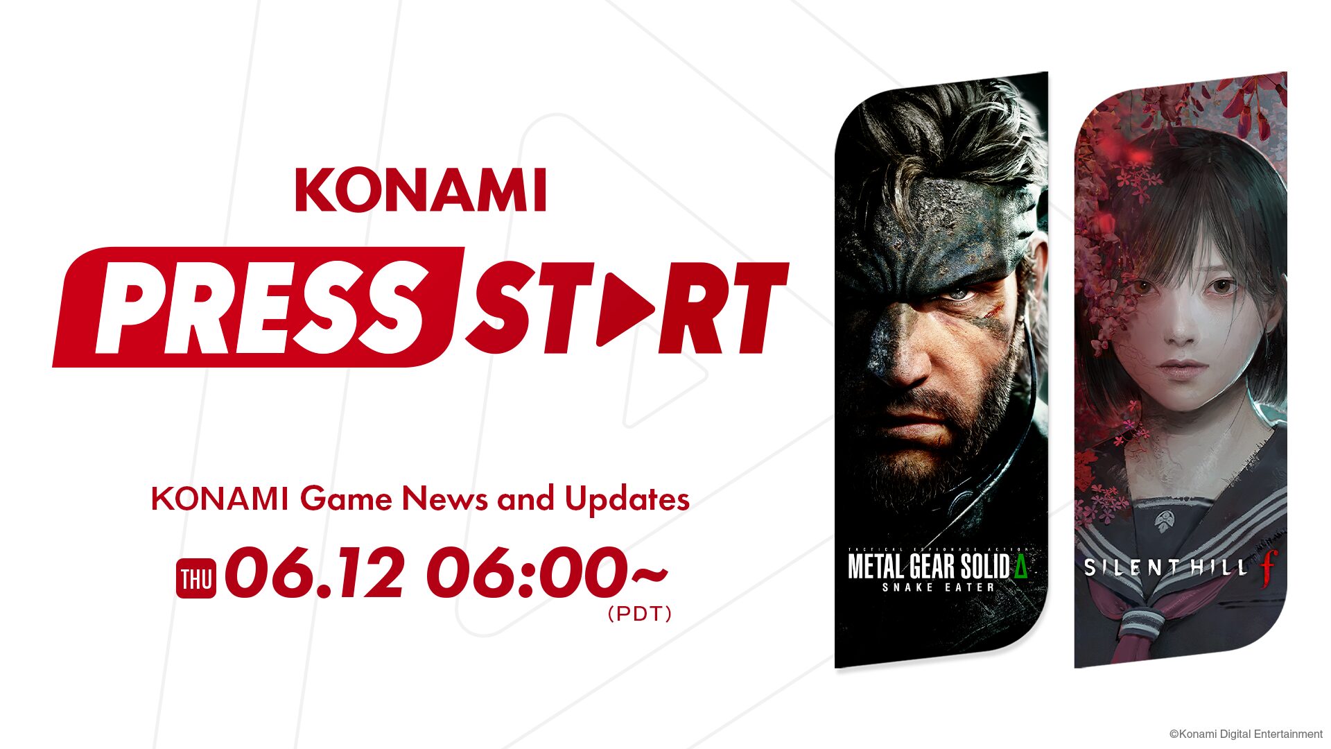 Konami is holding its own showcase later this week